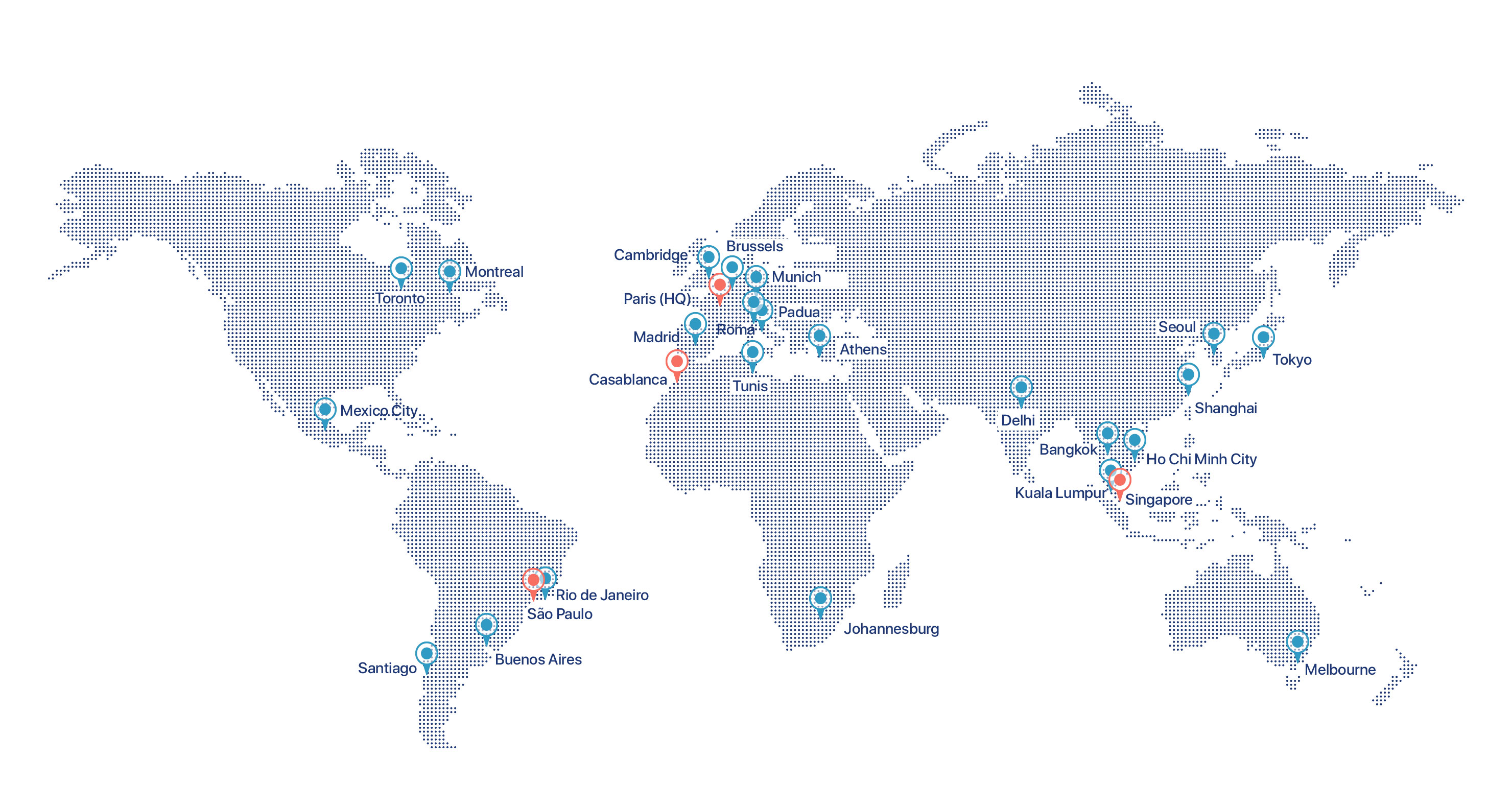 La presencia internacional de Halifax Consulting