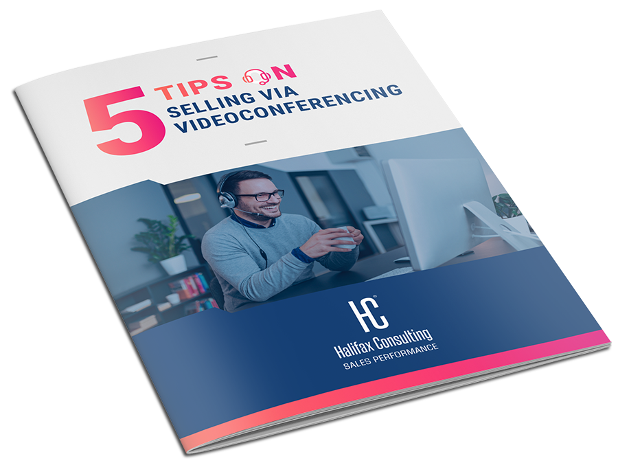 Nuovo ebook 5 tips on selling via videoconferencing
